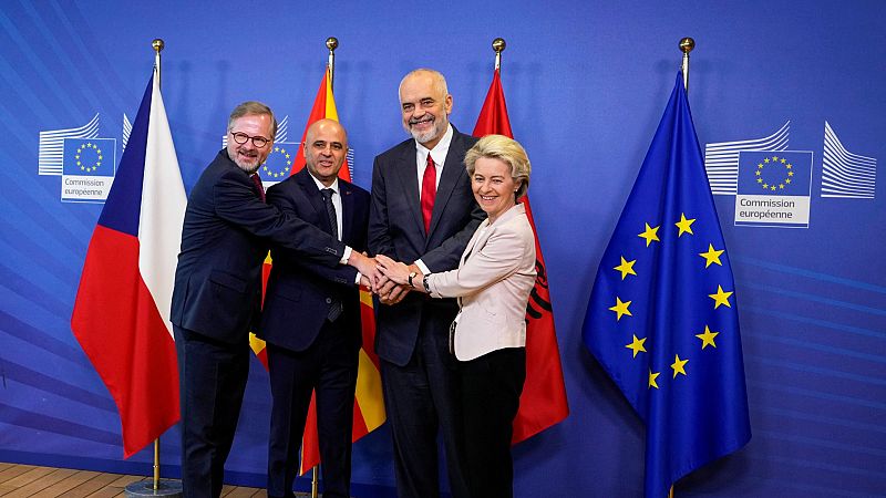 Albania y Macedonia del Norte negocian su adhesion a la UE
