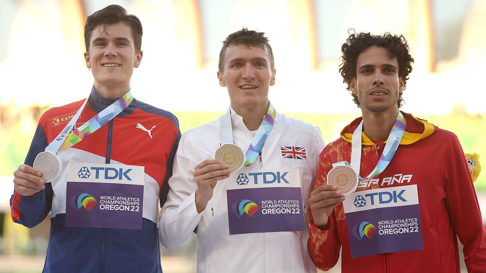 Mundial Atletismo Oregon 2022 | Entrega de medallas 1.500