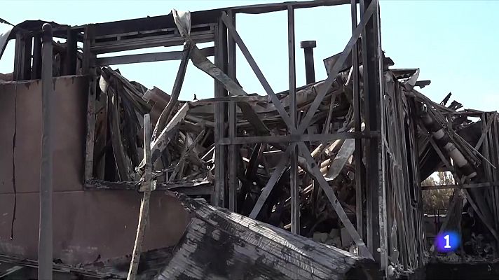 L'Informatiu - Els veïns avaluen els danys de l'incendi al Bages