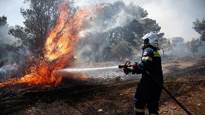 La ola de calor provoca graves incendios en casi toda Europa