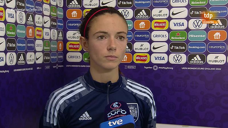 Eurocopa femenina 2022 | Aitana: "Hemos sido mejores. Merecemos llegar mucho m�s lejos"