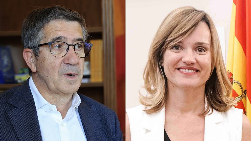 Patxi López será el portavoz del PSOE en el Congreso y Pilar Alegría del partido