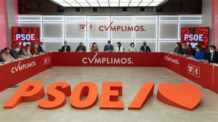 Informativo 24h - Sánchez refuerza su núcleo duro y rearma al PSOE de cara al ciclo electoral de 2023 en el que se lo juega todo