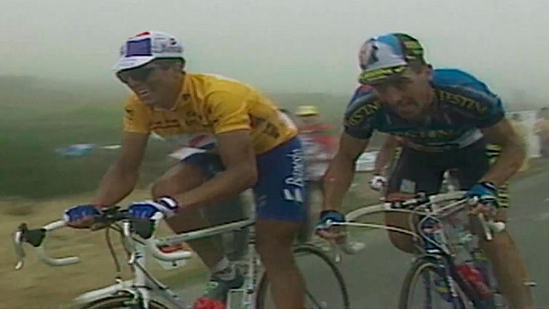 Tour 2022 | Luc Leblanc estrenó Hautacam en 1994 ante Indurain