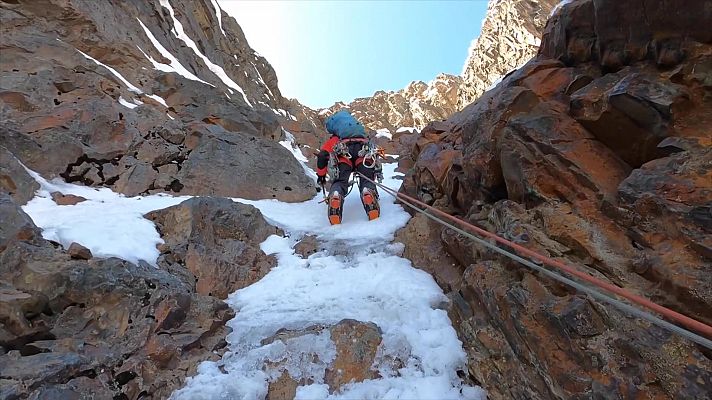 Escalada Andes Hermanos Pou