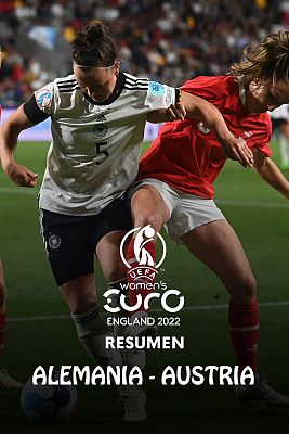 Fútbol - Eurocopa femenina | Resumen y goles del Alemania 2-0 Austria