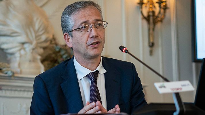 Informativo 24h - El gobernador del Banco de España, Hernández de Cos, reconoce que los datos de inflación son peores de lo esperado