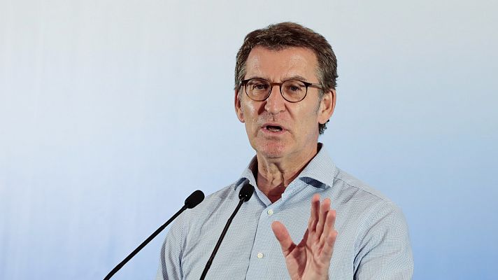 Informativo 24h - Feijóo ve un "grave error" el impuesto a la banca: "Siempre acaban pagando los ciudadanos"