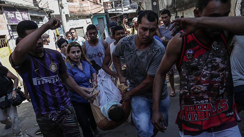Brasil: Al menos 18 muertos en una operación policial en una favela de Río - Ver ahora