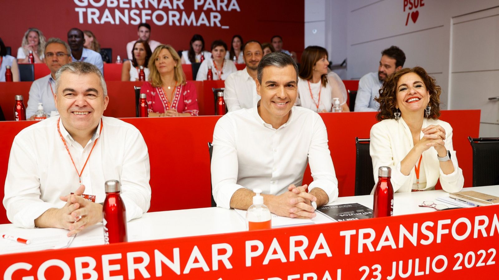 Comité Federal: Sánchez insta al PSOE a meter "una marcha más" de cara a 2023