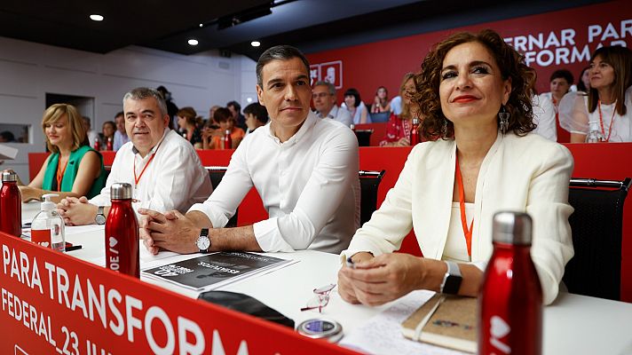 Telediario Fin de Semana - El PSOE pone en marcha la maquinaria electoral