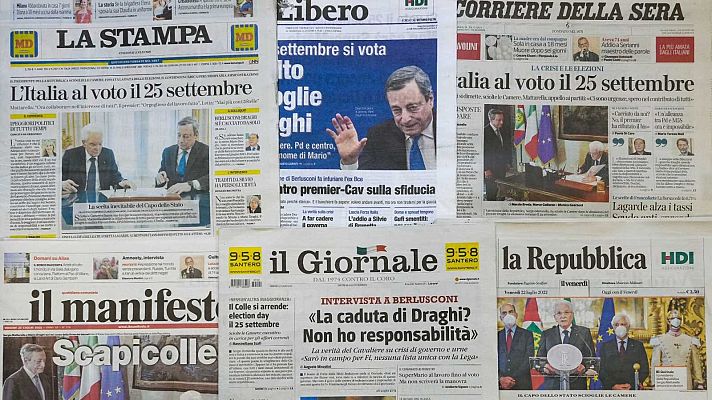 Telediario Fin de Semana - La profuna crisis política condena a Italia a la incertudumbre
