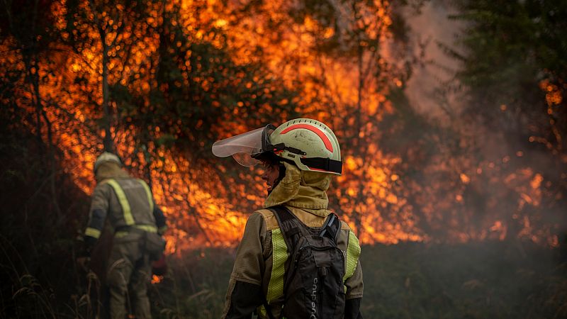Brigadistas denuncian condiciones precarias en la extinción de los incendios