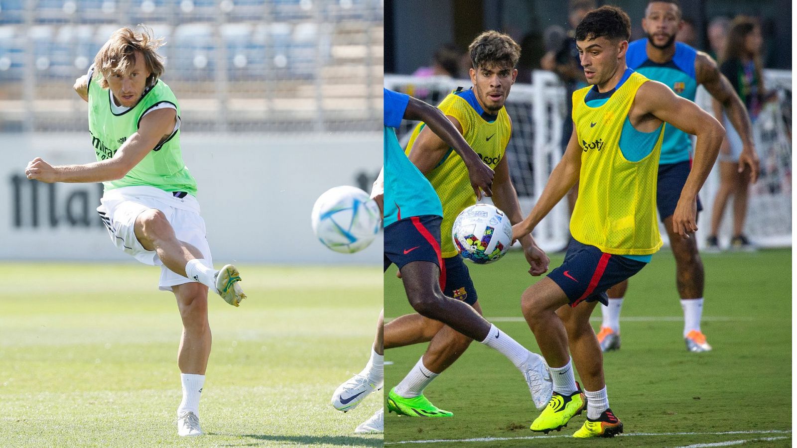 Modric y Pedri, frente a frente en el Clásico de Las Vegas