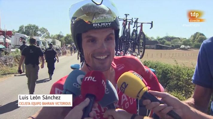 Tour de Francia - Tour 2022 | Luis León Sánchez: "Contentos de lo que hemos hecho este mes"