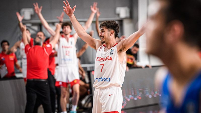 España vence a Israel y se mete en la final del Europeo sub20 de baloncesto - ver ahora