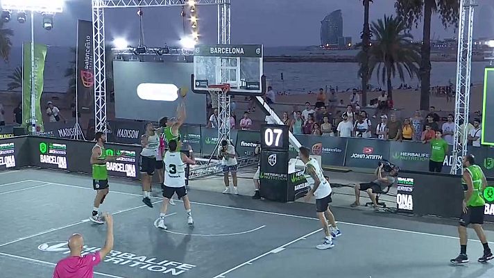 Baloncesto en RTVE - Herbalife 3x3 Series Prueba Barcelona: semifinales y finales