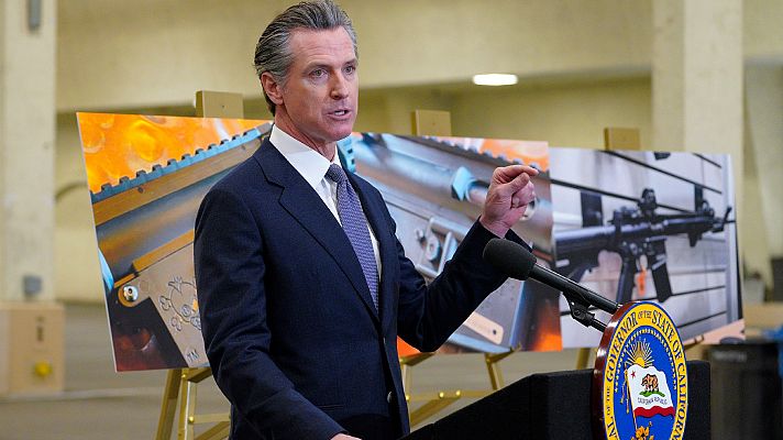 Telediario Fin de Semana - California promulga una ley que permitirá demandar a los fabricantes de armas