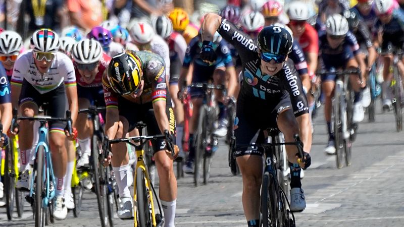 Tour de Francia femenino: Final de la etapa 1