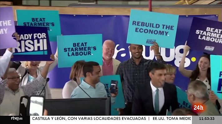 Informativo 24h - Truss y Sunak comienzan la campaña para suceder a Boris Johnson como primer ministro británico