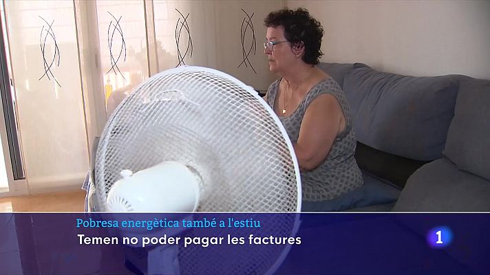 Pobresa energètica també a l'estiu: algunes famílies temen no poder pagar les factures