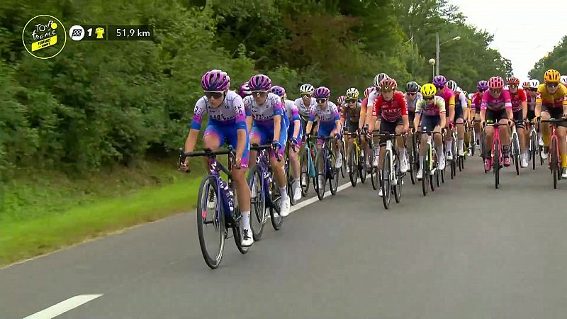 Ciclismo - Tour de Francia femenino. 2ª etapa: Meaux - Provence - ver ahora