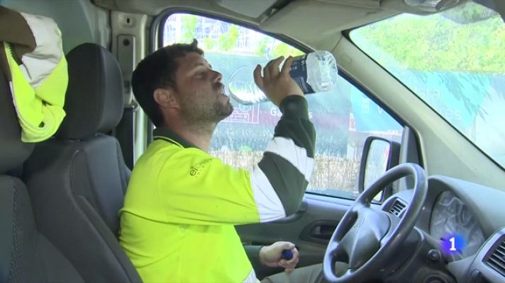 L'Informatiu - L'onada de calor fa augmentar la sinistralitat laboral