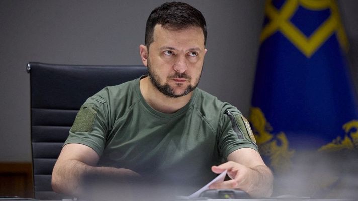 Telediario 1 - Zelenski pide a la UE más sanciones contra Rusia