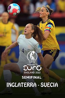 Campeonato de Europa femenino.1ª Semifinal:Inglaterra-Suecia