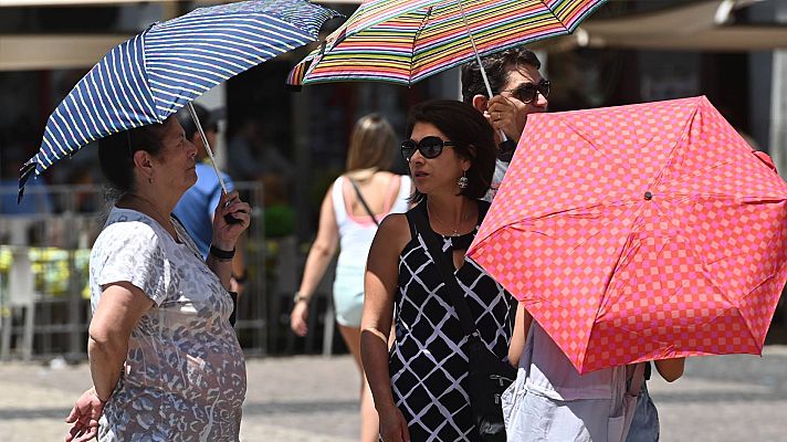 Máximas superiores a 35 grados en el cuadrante suroeste y en Canarias