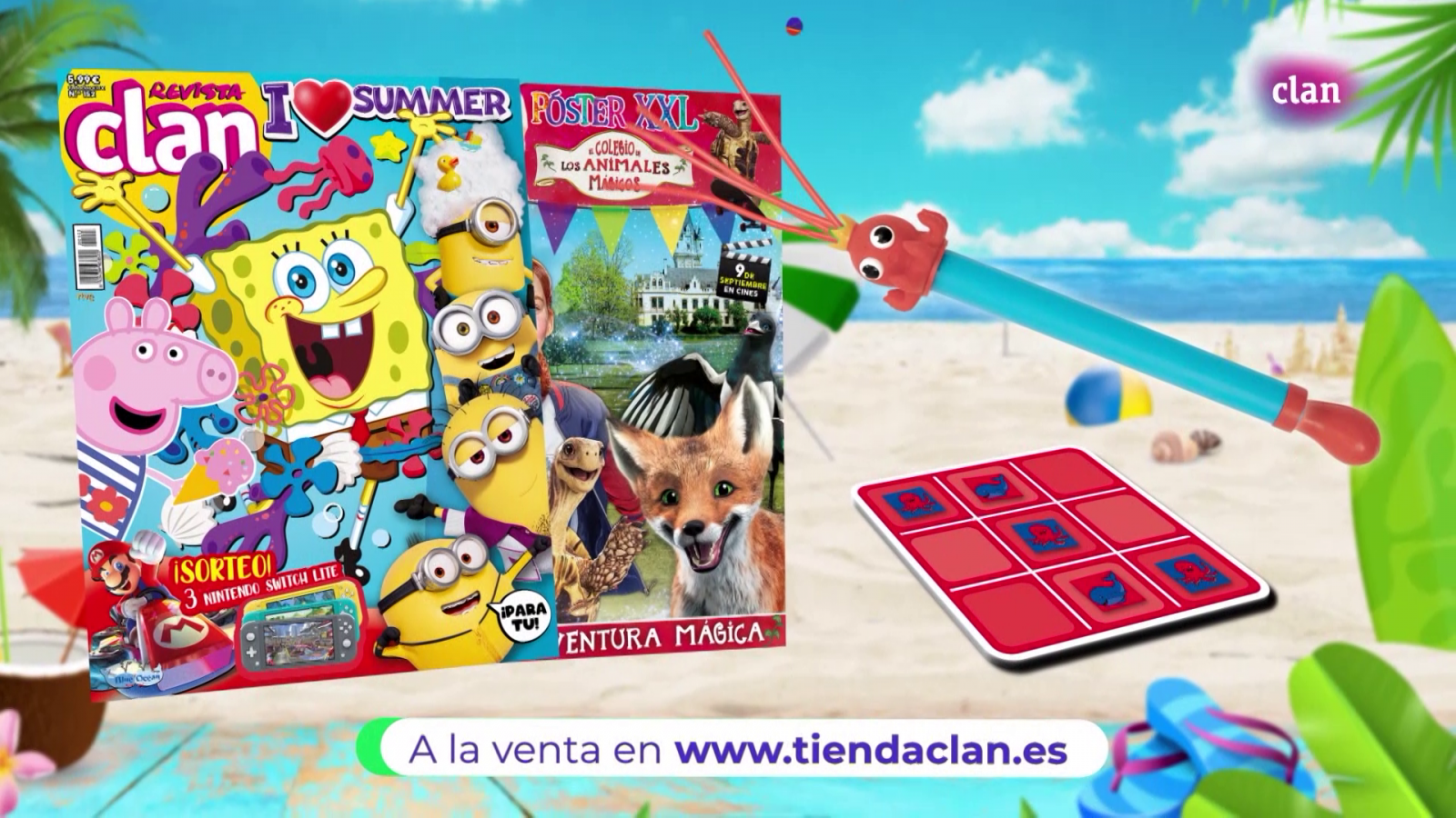 Promesa segundo Espera un minuto Disfruta en la playa con la nueva Revista Clan! - Clan TV - RTVE.es