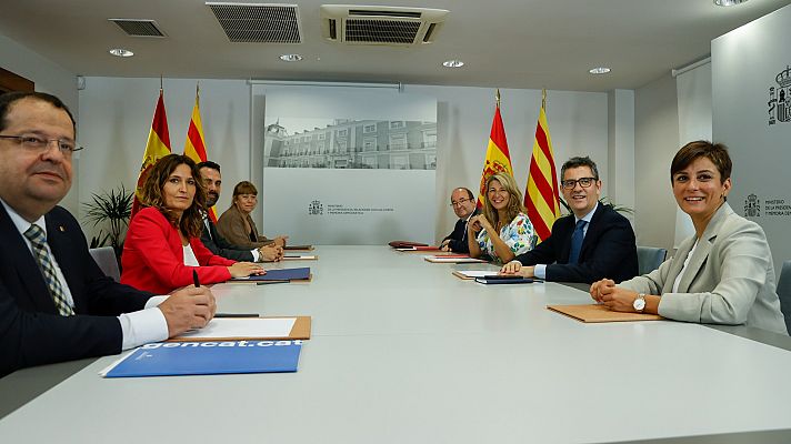 Acuerdos entre Gobierno y Generalitat catalana