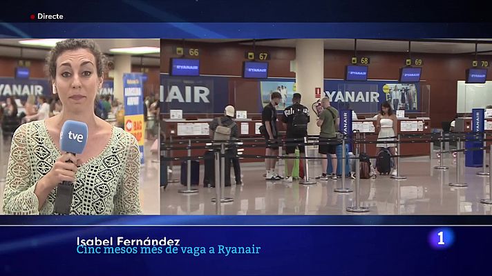 Vaga de Ryanair: cinc mesos més d'aturades