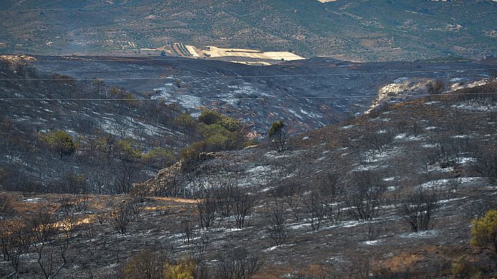 La ola de incendios en España pierde intensidad