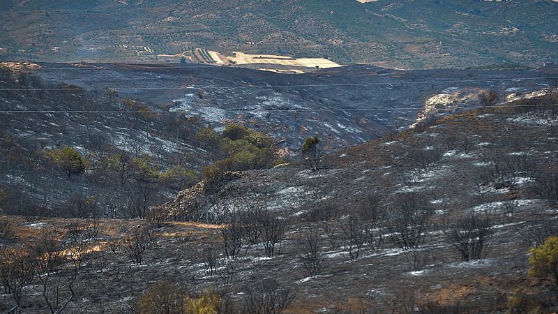 La ola de incendios en España pierde intensidad, aunque con fuegos activos