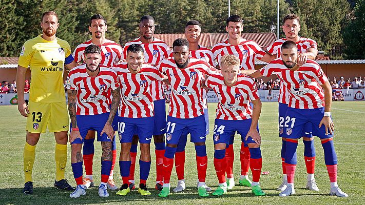 El Atlético golea al Numancia en su primer amistoso