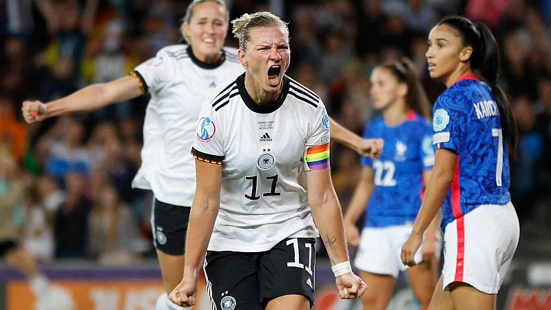 Eurocopa femenina 2022 | Resumen y goles del Alemania 2-1 Francia -- Ver ahora