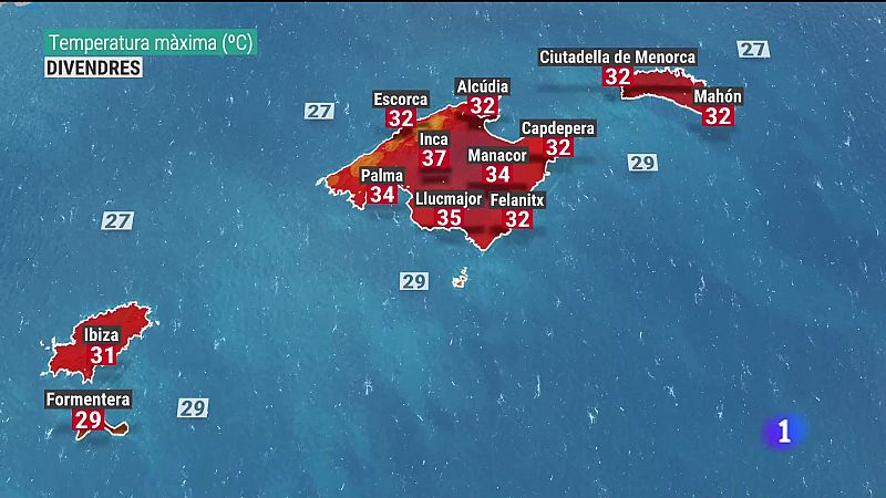 El temps a les Illes Balears - 28/07/22 - Veure ara