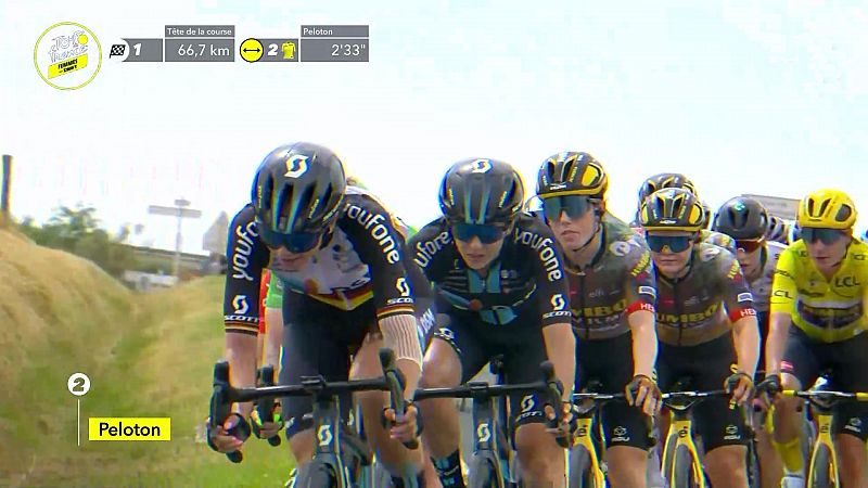 Ciclismo - Tour de Francia femenino. 5ª etapa: Bar-le-Duc - Saint-Dié-des-Vosges - ver ahora