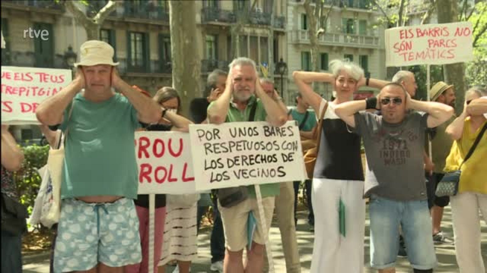 Veïns de Barcelona diuen prou al soroll