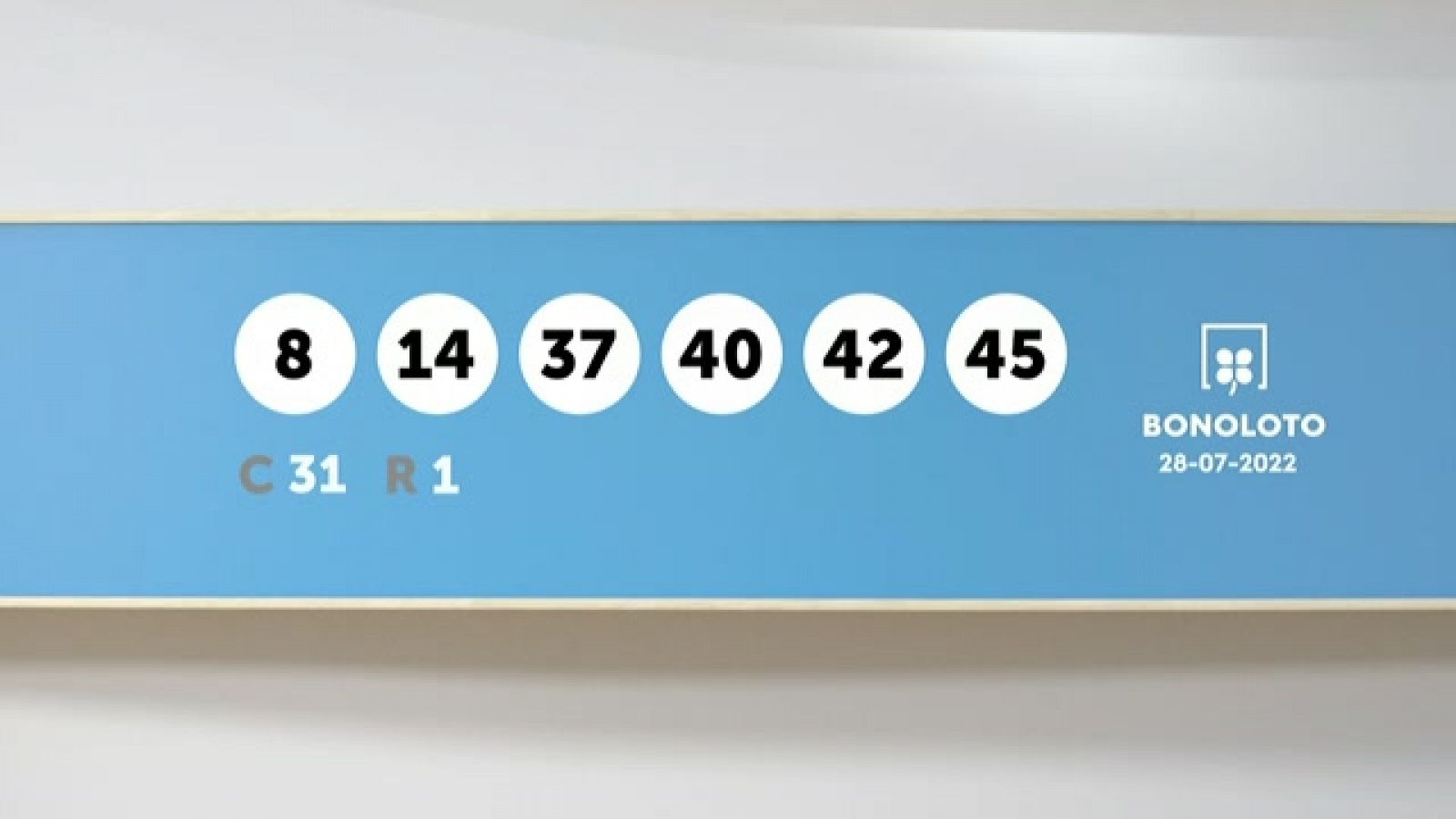 Sorteo de la Bonoloto del 28/07/2022 - Ver ahora