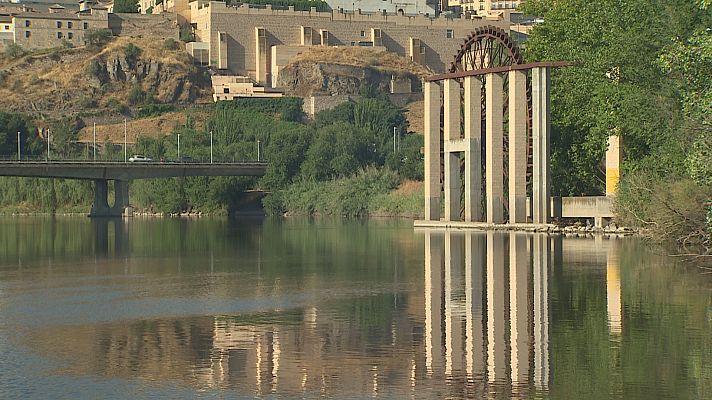 El caudal del río Tajo, en mínimos a su paso por Toledo 