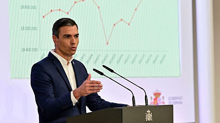 Informativo 24h - Pedro Sánchez: "Este Gobierno no olvida para quién gobierna: para la clase media trabajadora"