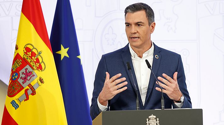 Informativo 24h - Sánchez defiende los impuestos a la banca y energéticas para "repartir cargas económicas de la guerra"