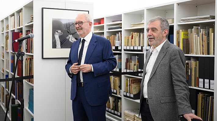 Telediario 1 - Vanguardias europeas y arte español de los años 80: así es el Archivo Lafuente adquirido por Cultura