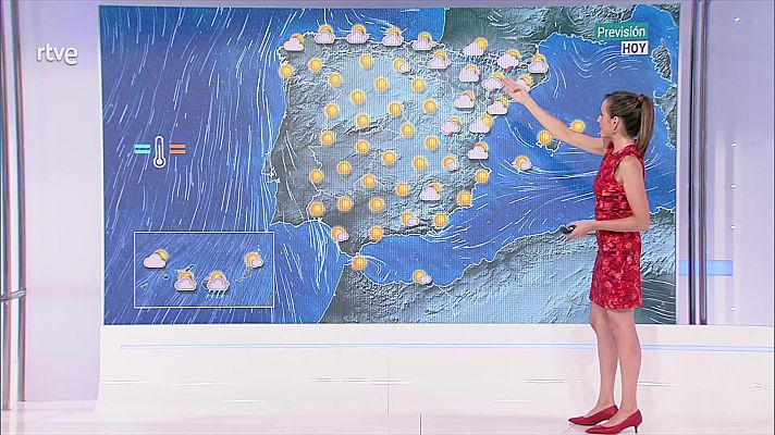 El tiempo - En Canarias, intervalos de viento fuerte