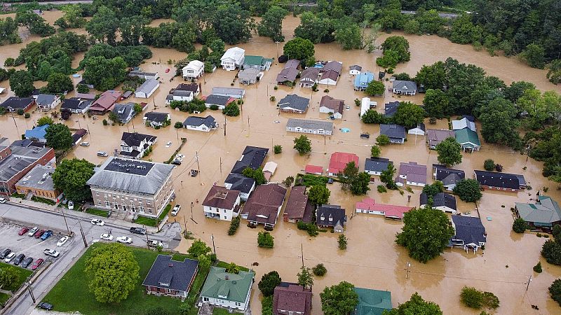 Las inundaciones activan el estado de emergencia en Kentucky