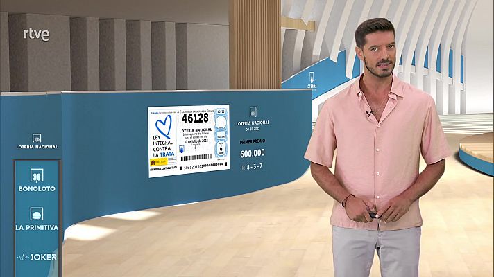 Loterías - Sorteo de la Lotería Nacional del 30/07/2022