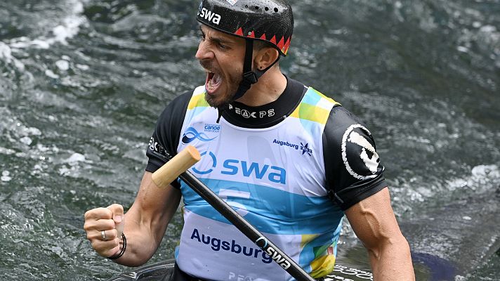 Tasiadis se lleva el oro en canoa en el Mundial de piragüismo slalom