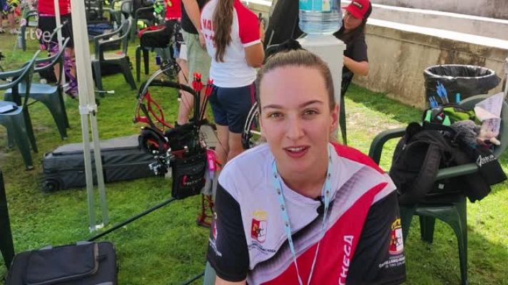  - Tiro con arco | Lucía Alejo: "Compagino el arco con mi trabajo de enfermera"